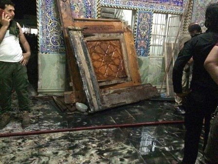 مرقد السيد محمد من الداخل صلاح الدين العراق