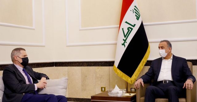 🔻الكاظمي يستقبل السفير الأمريكي في العراق